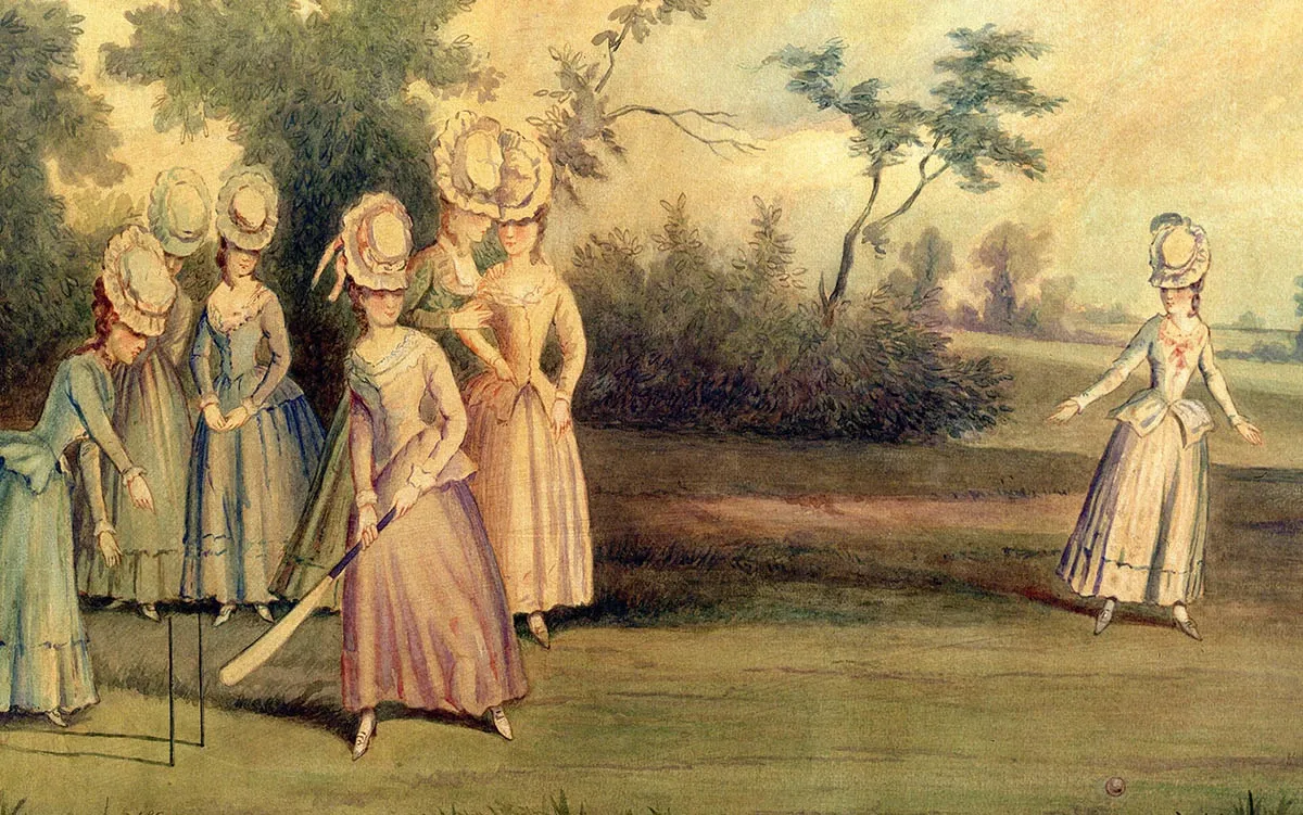 ১৭৭৯ সালে মহিলাদের ক্রিকেট খেলা